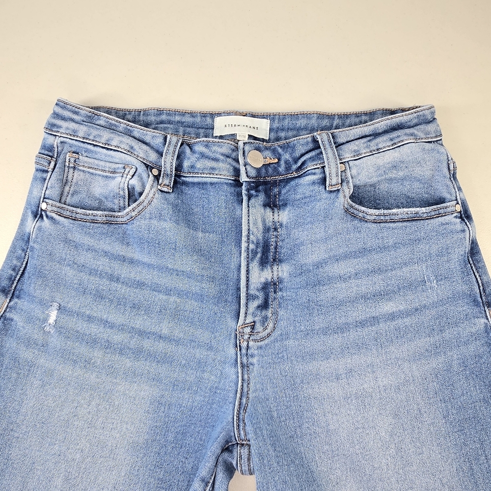 Risen Los Angeles High Rise Wide Leg Jeans Women's Size 11/30 - Picture 9 of 14